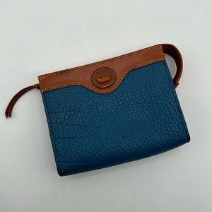 Dooney & Bourke Blue Leather Coin Purse